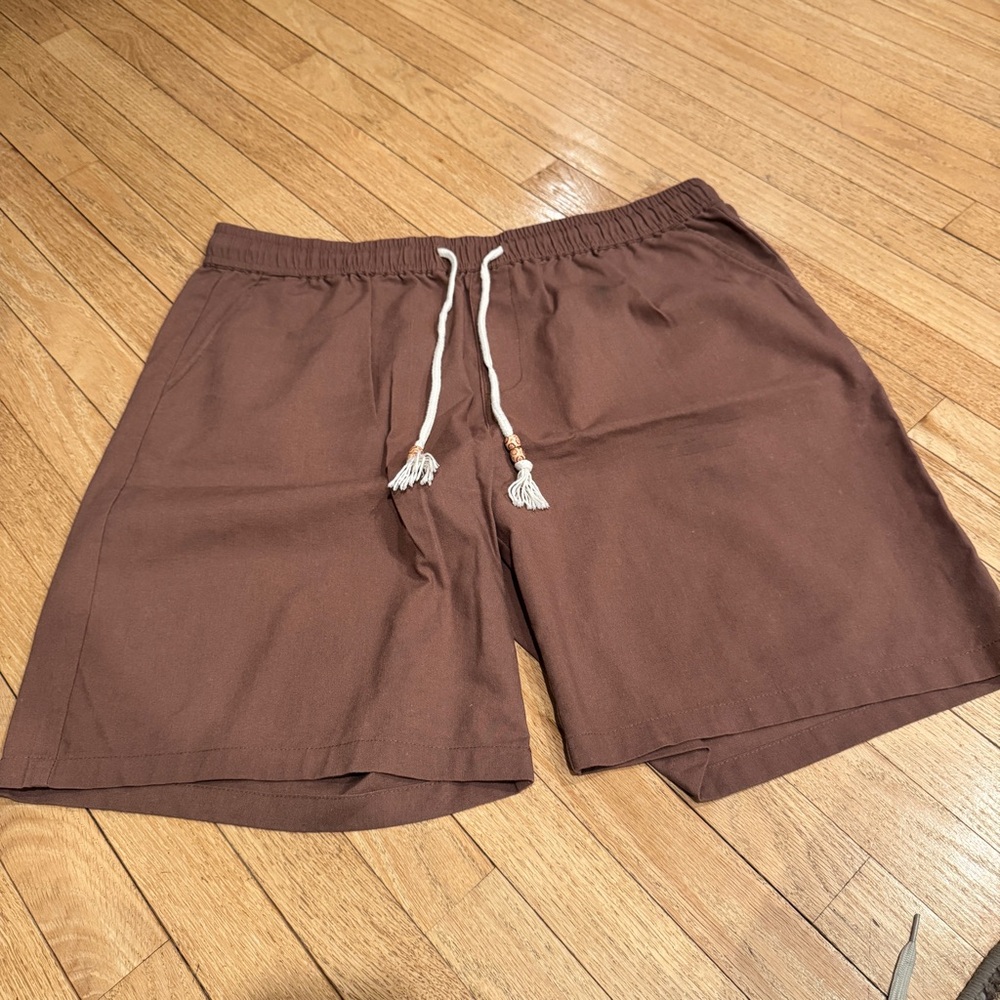 Men's Brown Casual Shorts